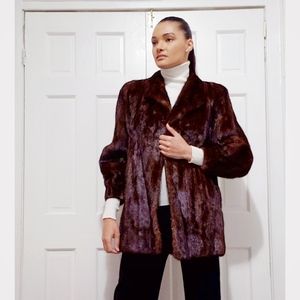 Brown Mink Coat